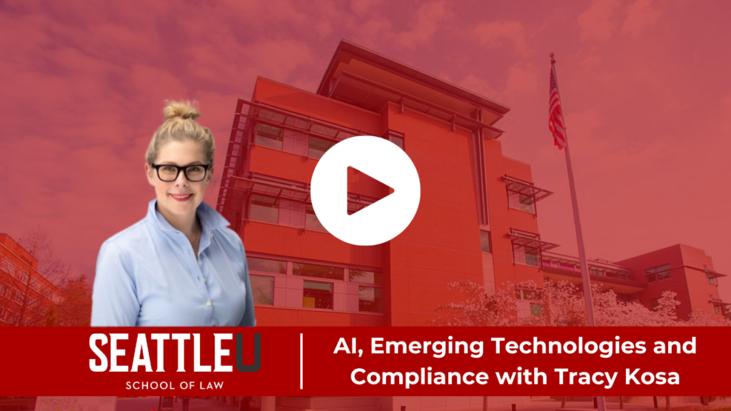 Image for Blog titled AI, Emerging Technologies and Compliance with Tracy Kosa