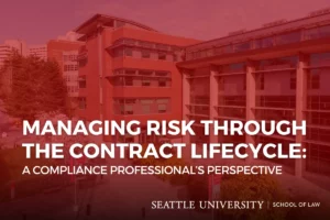 Managing risk through the contract lifecycle webinar